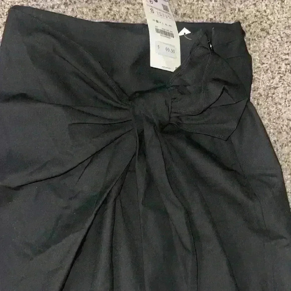 Zara Crossover Bow Pants NWT Size Small - Picture 2 of 8